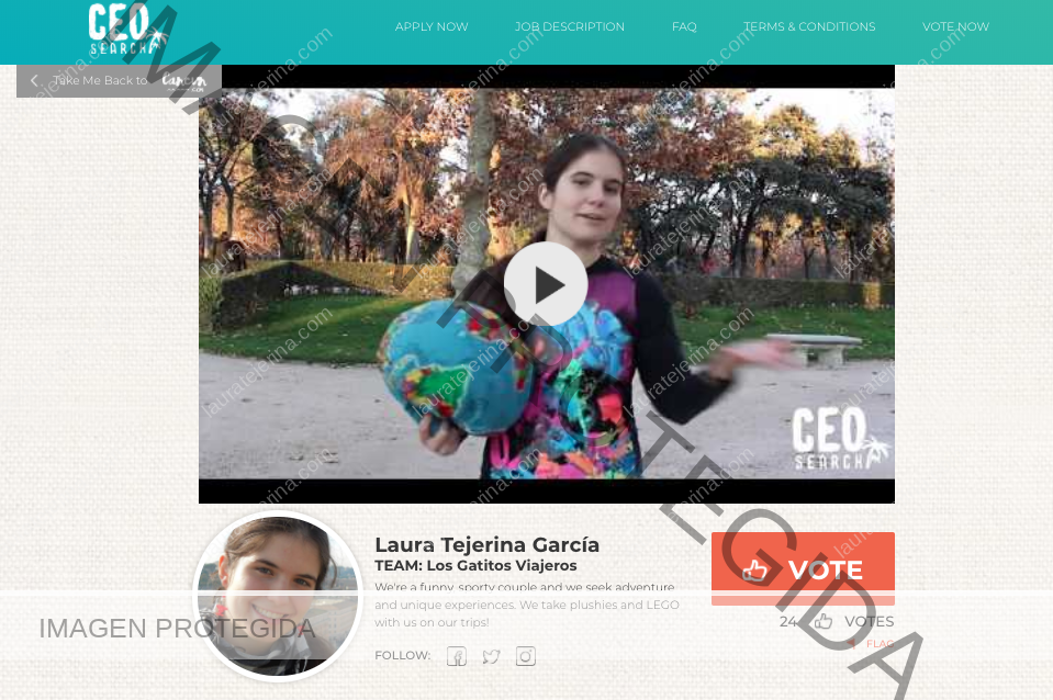 Mi candidatura para Cancún CEO – Laura Tejerina