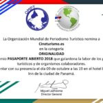 Estoy nominada al Premio Pasaporte Abierto 2018 – Laura Tejerina